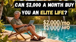 The Lifestyle You Get For $2000/month In Each South American Country | Cost Of Living For Americans