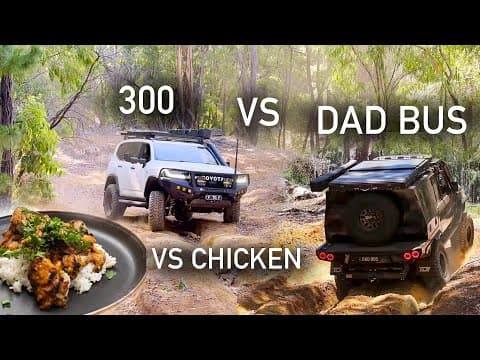 Out-wheeling Mac Preston While Making Jerk Chicken