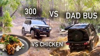 Out-wheeling Mac Preston While Making Jerk Chicken