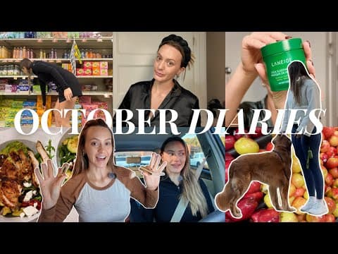 October Diaries | Productive Work Days, Getting Active, & Finding My Routine Again!
