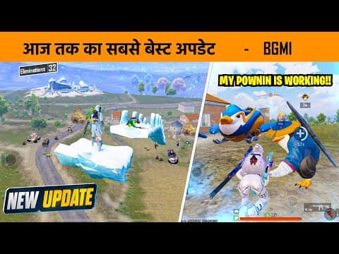 Finally Ninja Penguin Pownin Is Working In Bgmi New 4.1 Update 🔥 New Mode - Bgmi New Update Gameplay