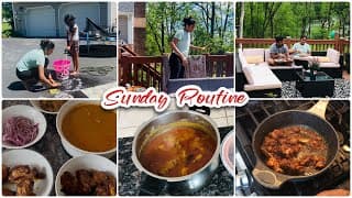 Summer Is Back🌞-gardening Started🪴-வீட்டு வாசலில் துணி துவைக்குறோம்-onepot Chicken Curry-sunday Vlog