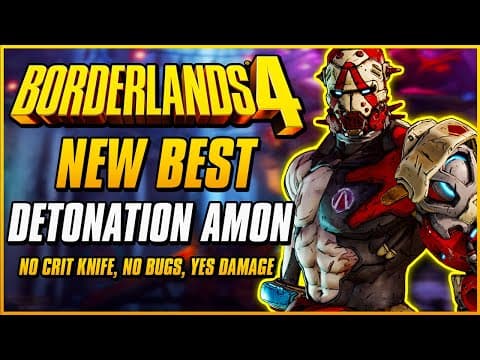 New Best Amon Build Wrecks Uvh5 | Borderlands 4 Detonation Amon Endgame Guide