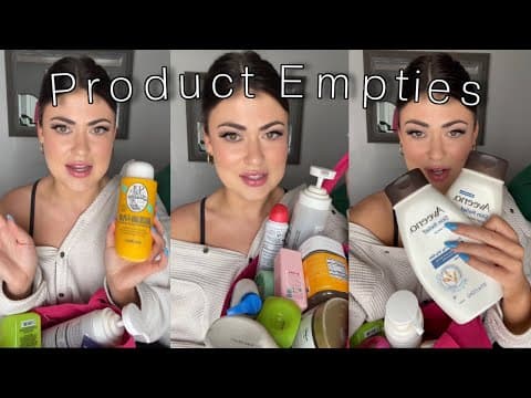 Product Empties! ♻️ Unsexy Products 🧴