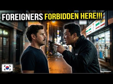 Denied Entry In Busan: The "no Foreigners" Rule 🇰🇷