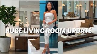 You Won’t Believe What My Living Room Looks Like Now😱. Huge Living Room Update. #homedecor #home