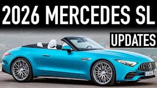 2026 Mercedes Sl Roadster.. What's New?