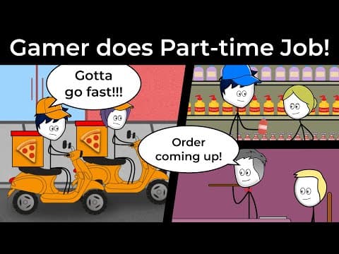 When A Gamer Goes For A Part Time Job - Part 1