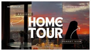 My Apartment Tour ✨🤍 | Uk Home 🏡 | Unaisa Subair