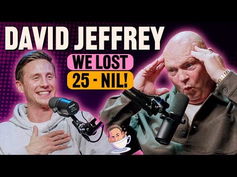 A Modern Footballer!!!! With David Jeffrey | Tea With Me #348