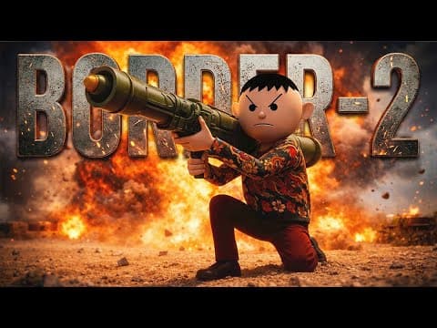 Border-2 (बॉर्डर - 2 ) Msg Toons Comedy Funny Video | Sunny Deol