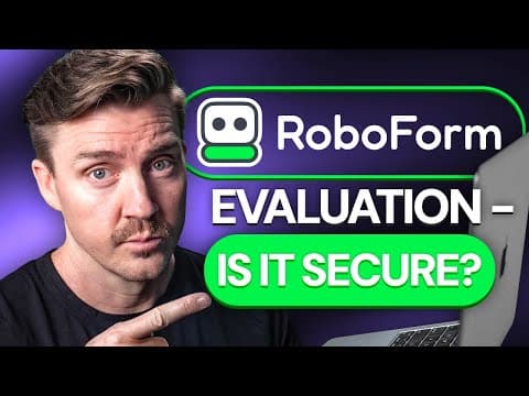 RoboForm password manager review | PROS and CONS