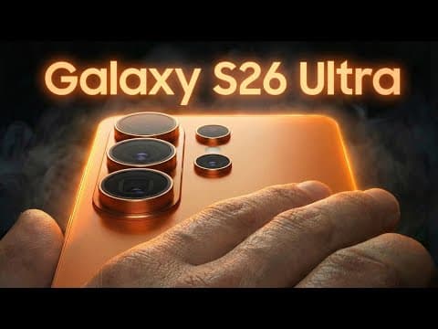 Samsung Galaxy S26 Ultra First Look: Offically Here