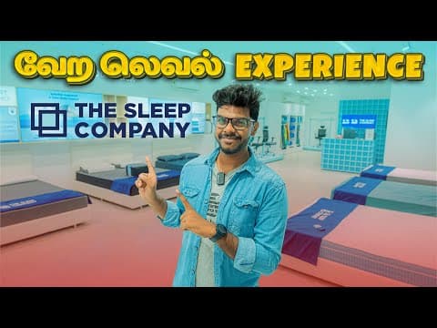 எல்லாமே கம்மி விலைக்கு வருது Biggest Festive Offer - The Sleep Company Store Visit In Chennai 📍