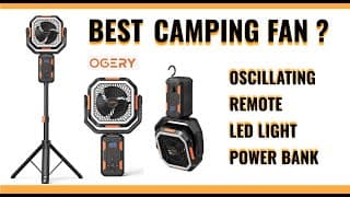 Best Camping Fan ? Ogery Camping Fan Ogery F21