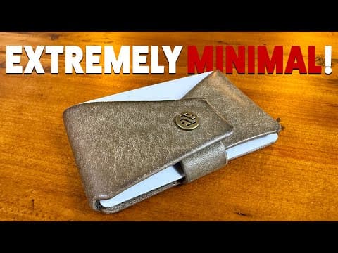 Credit Card Sized Leather Wallet That Actually Works