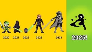 Redrawing The Same Sprite Every Year! | 2025 Edition