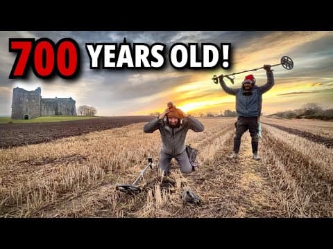 740 Years Old! Metal Detecting Christmas Cracker