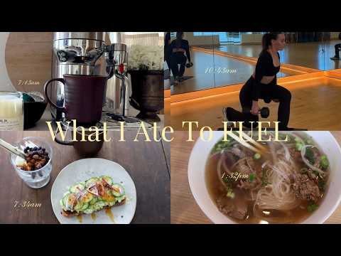 Fitness Trainer: What I Eat In A Day | High-protein Recipes + In-depth Push Day Workout 🍯🥑☕️🥚🫐