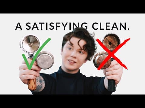 Deep Clean An Espresso Machine With Me