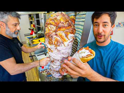 24 Hours of Greek Street Food 🇬🇷 CRETAN FOOD Tour + 100% Natural Meal in Chania!!