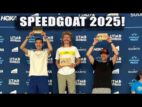I Raced The Speedgoat 28km! Mountain Running Training And Vlog Update: Sage Canaday Summer 2025