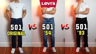 Which Levi's 501 Jean Should You Buy? ('54 Vs '93 Vs Original)