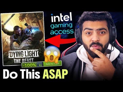 Intel Is Giving Away Dying Light: The Beast😱🔥 (full Tutorial) @intel @intelgaming