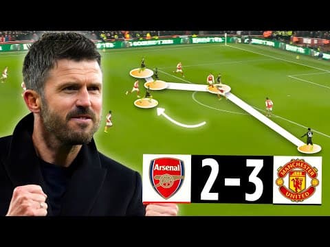 This Is How Manchester United Beat Arsenal!