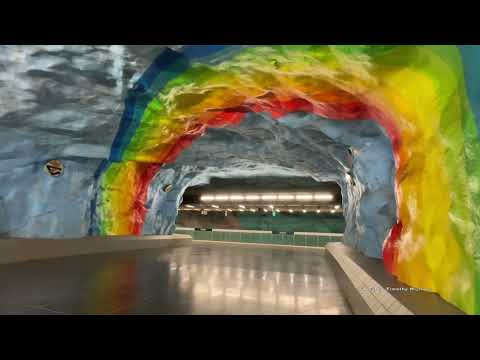 Stockholm's Metro System Is A Work Of Art! - Artistic Metro Stations In Stockholm, Sweden 2026