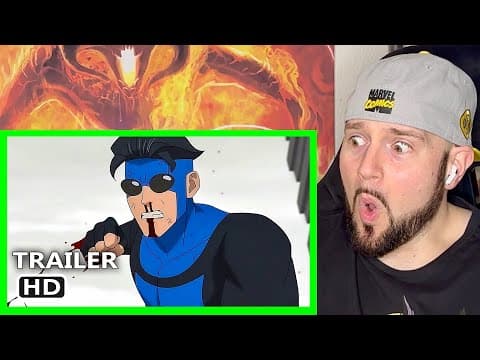 Invincible Season 4 - Official Trailer Reaction | Prime Video