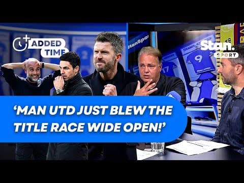 'man Utd Blew The Title Race Wide Open!' 😱 Carrick, Arsenal Struggles, And Alonso To Liverpool? 🤔