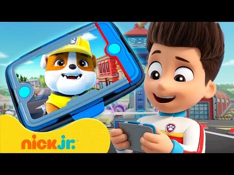 Ryder Calls Paw Patrol Pups To The Lookout Tower! #18 W/ Rubble | 10 Minutes | Nick Jr.