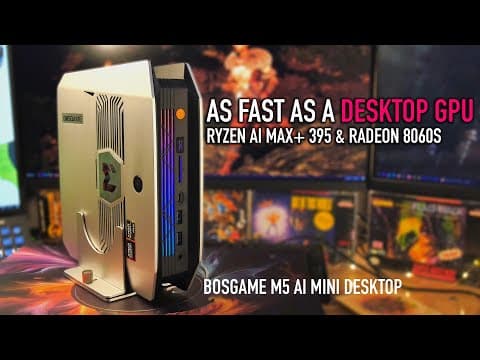 The Radeon 8060s Is Insane - Bossgame M5 Mini Pc Benchmarks