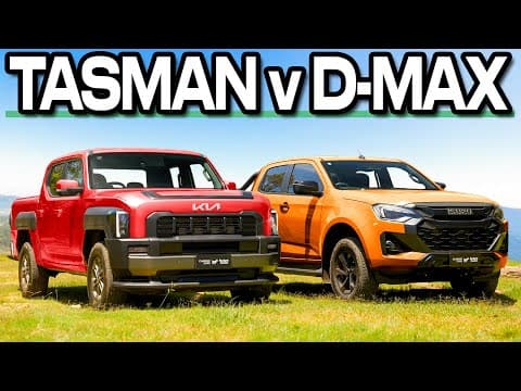 Sub-$60k Utes Tested On And Off Road: Isuzu D-max Vs Kia Tasman