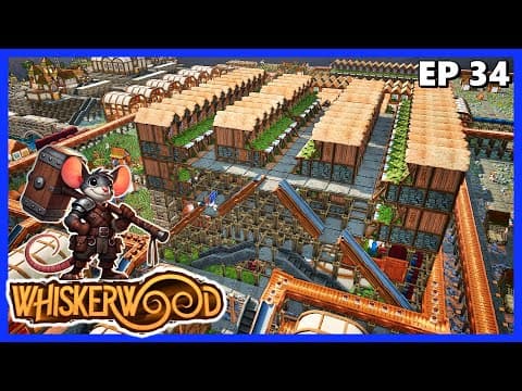 Hyper-optimized Housing Complex For 200 Whiskers! - Whiskerwood Ep 34