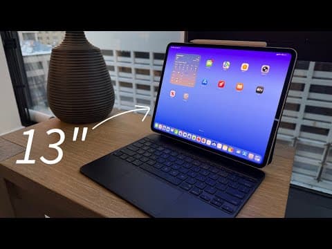 M5 Ipad Pro 13 Inch Review! Perfect For Work. Cellular Is A Must Have!