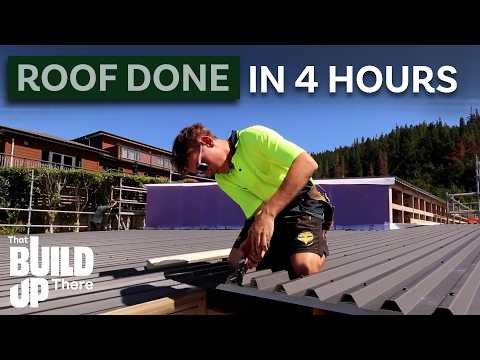 374m Of Roofing In 4 Hours