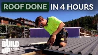 374m Of Roofing In 4 Hours
