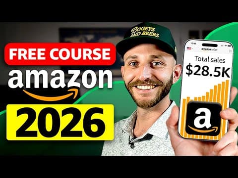 Free Amazon Fba Course | Complete Step By Step Tutorial For Beginners 2026
