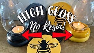 Stunning High Gloss On Aqua Cast Eco Resin. Why Didn’t I Try This Before?