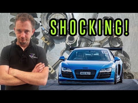 What Destroyed This Audi R8 V10 Engine & Gearbox?