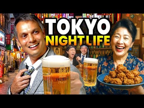 Tokyo’s Hidden Local Bars | Shimbashi Nightlife Experience ★ Only In Japan