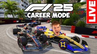 F1 25 Career Mode 100% Imola & Monaco Grand Prix!