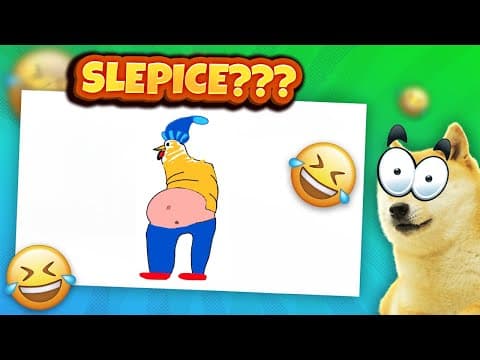 Tohle Je Slepice??!! 😂 Když 3 Youtubeři Kreslí 1 Obraz 🖼️