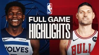 Timberwolves At Bulls | Full Game Highlights | December 29, 2025