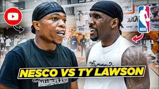 Nba Vs Youtube 1v1 Gets Heated & Controversial... Nesco Vs Ty Lawson | Summer Jam 2025