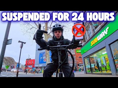 Delivering Parcels On My New Cargo Ebike - I Got Suspended After 21 Deliveries....lesson Learnt!