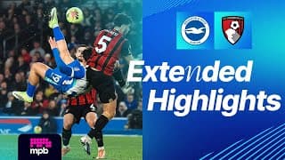 Extended Highlights | Brighton V Bournemouth | Premier League