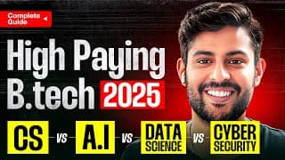 Top 5 B.tech Specializations In 2025 🔥 | Salary, Scope & Future Demand